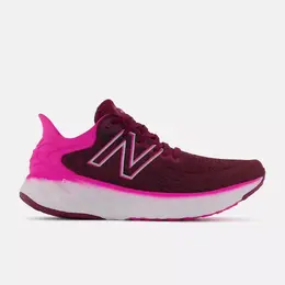 New Balance: Бордовые кроссовки  Fresh Foam