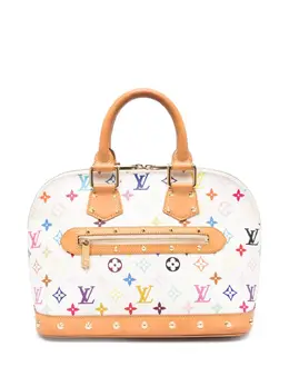 Louis Vuitton Pre-Owned: Белая сумка