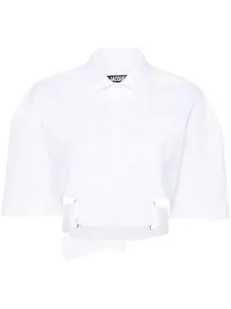 Jacquemus: Белая рубашка 
