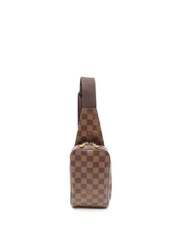 Louis Vuitton Pre-Owned: Коричневая сумка через плечо