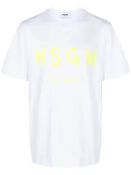 MSGM: Футболка с принтом 