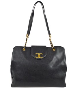 CHANEL Pre-Owned: Чёрная сумка 