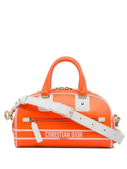 Christian Dior Pre-Owned: Оранжевая сумка