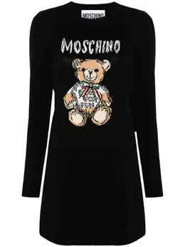 Moschino: Короткое платье  Teddy Bear