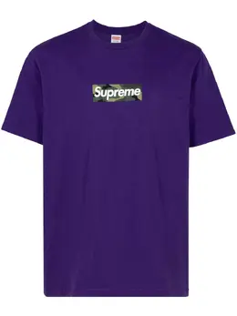 Supreme: Хлопковая футболка  Box Logo