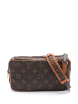 Louis Vuitton Pre-Owned: Коричневая сумка через плечо 