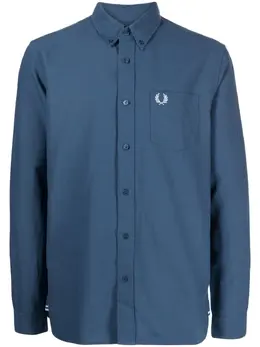 Fred Perry: Хлопковая рубашка 