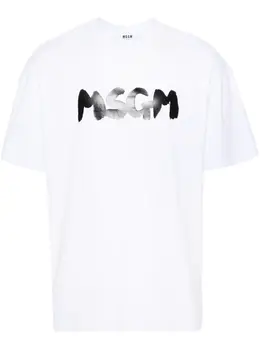 MSGM: Футболка с принтом 