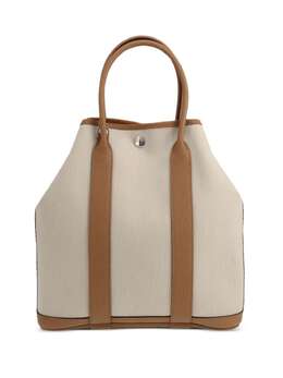 Hermès Pre-Owned: Бежевая сумка-шоппер 