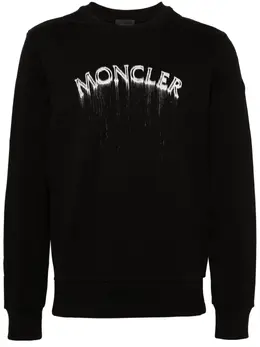 Moncler: Свитшот с принтом 