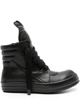 Rick Owens: Чёрные кроссовки  Geobasket