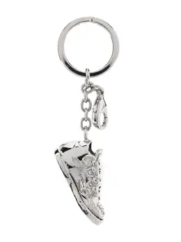 Lanvin: Серебристые кроссовки  Curb