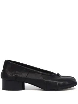 Maison Margiela: Чёрные туфли  Tabi
