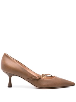 Gianvito Rossi: Коричневые туфли 