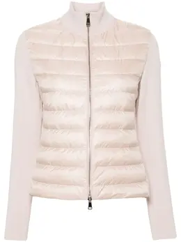 Moncler: Светлая куртка 