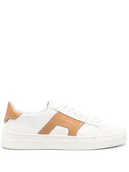 Santoni: Белые кроссовки 