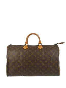 Louis Vuitton Pre-Owned: Коричневая сумка