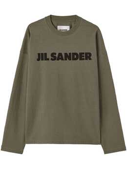 Jil Sander: Футболка с принтом 