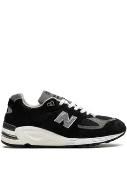 New Balance: Чёрные кроссовки  990