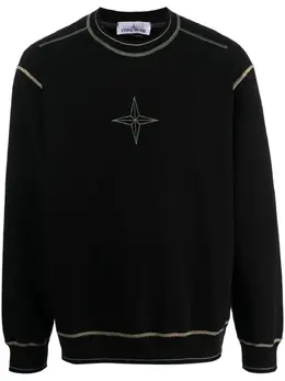 Stone Island: Хлопковый свитер