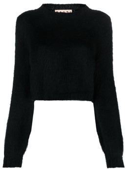 Marni: Чёрный свитер 