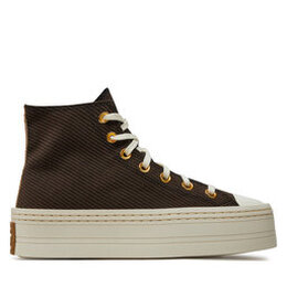 Converse: Коричневые кеды Chuck Taylor All Star