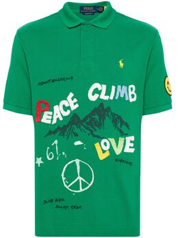 Polo Ralph Lauren: Зелёное поло 