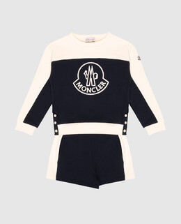 Moncler ENFANT: Бежевый костюм 