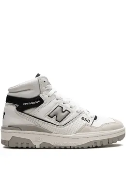 New Balance: Белые кроссовки 