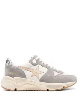 Golden Goose: Светлые кроссовки  Running Sole