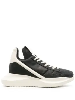 Rick Owens: Чёрные кроссовки  Geth Runner