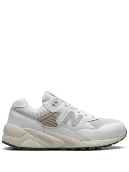New Balance: Белые кроссовки 
