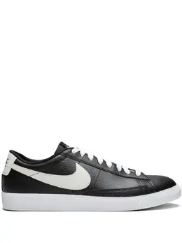 Nike: Чёрные кроссовки Blazer Low