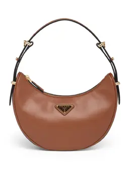 Prada: Коричневая сумка 
