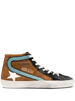 Golden Goose: Светлые кроссовки  Slide