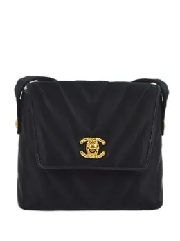 CHANEL Pre-Owned: Чёрная сумка 
