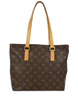 Louis Vuitton Pre-Owned: Коричневая сумка-шоппер