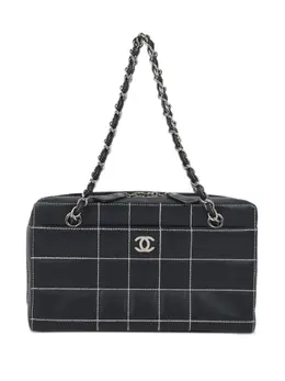 CHANEL Pre-Owned: Синяя сумка 
