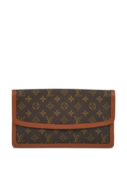 Louis Vuitton Pre-Owned: Коричневый клатч 