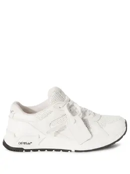 Off-White: Белые кроссовки 