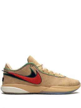 Nike: Бежевые кроссовки 