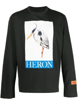 Heron Preston: Чёрная футболка  Heron