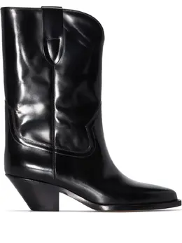 ISABEL MARANT: Чёрные ботинки 
