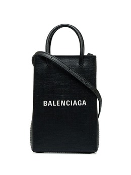 Balenciaga Pre-Owned: Чёрная сумка через плечо