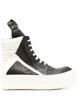 Rick Owens: Чёрные кроссовки  Geobasket