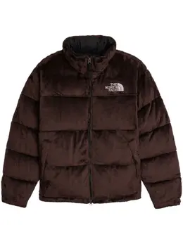 The North Face: Куртка  Nuptse из велюра