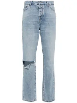 7 For All Mankind: Прямые джинсы 