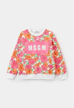 MSGM Kids: Многоцветный свитшот 