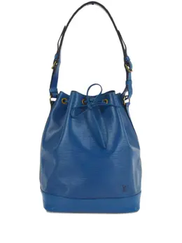 Louis Vuitton Pre-Owned: Голубая сумка 