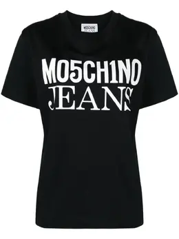 Moschino: Футболка с принтом 